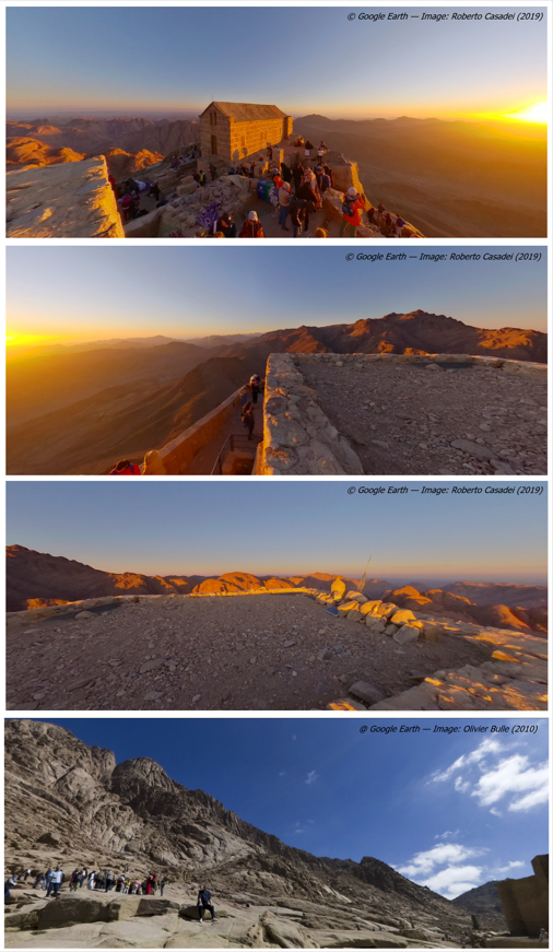 Sanctification and Theophany at Sinai — Mount Sinai summit and surrounding wilderness
